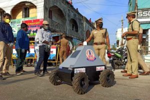 Chennai Police Deploys Multi-function Robot In Covid Containment Zone; Here's What It Does