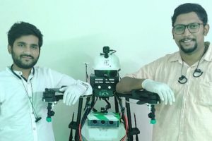 This drone startup is taking on coronavirus with thermal detection headgear