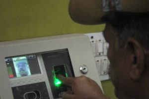 cops equipped with electronic gadgets